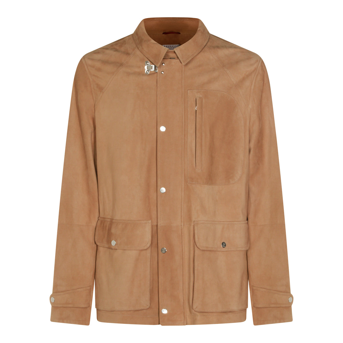 BEIGE SUEDE JACKET