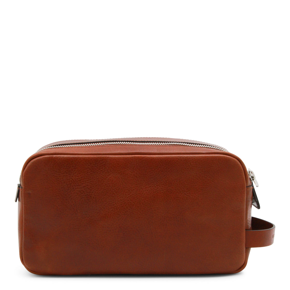BROWN LEATHER POUCHE