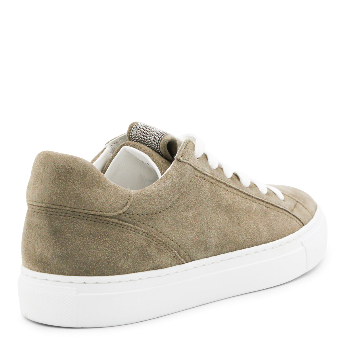 BEIGE LEATHER SNEAKERS