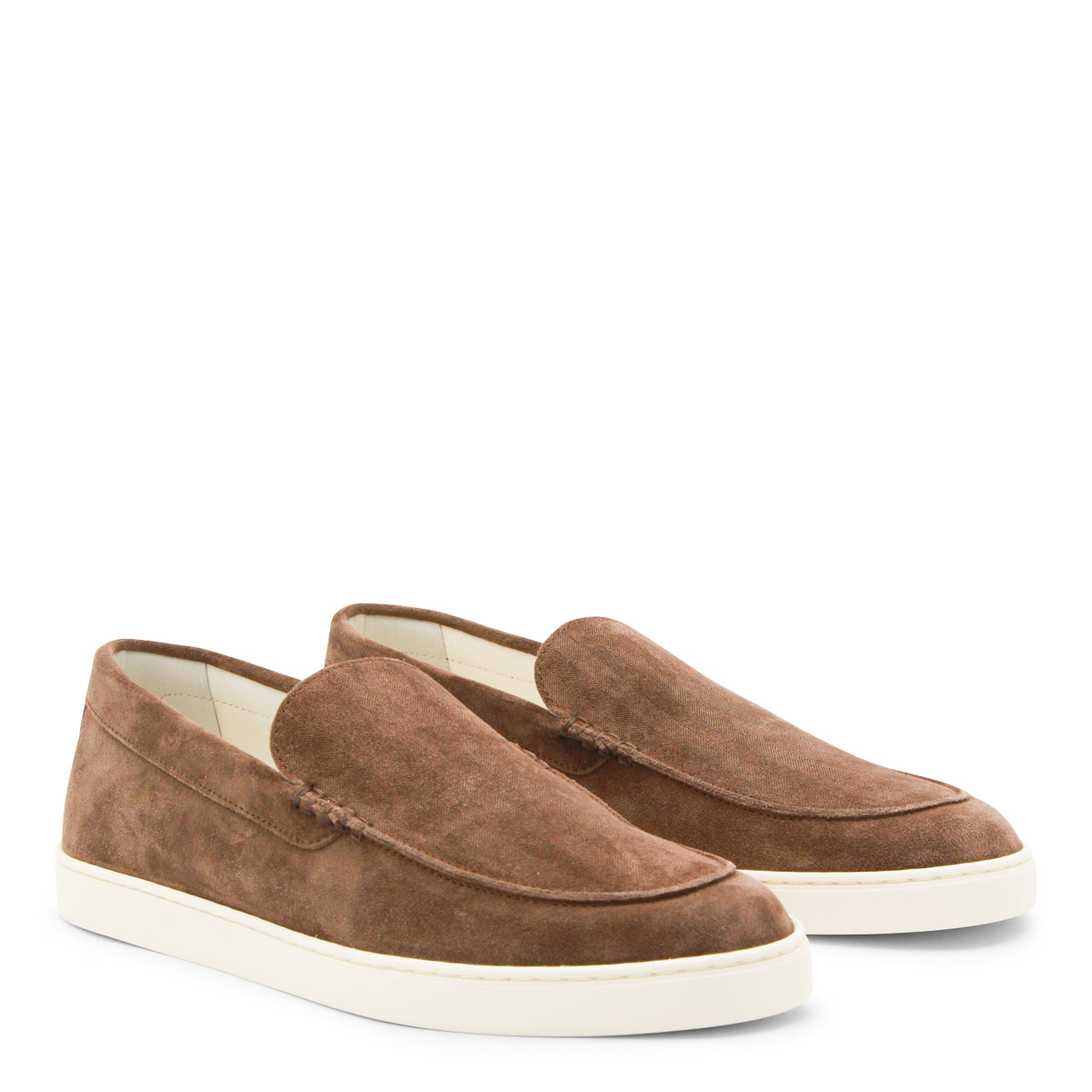 BROWN LEATHER LOAFERS