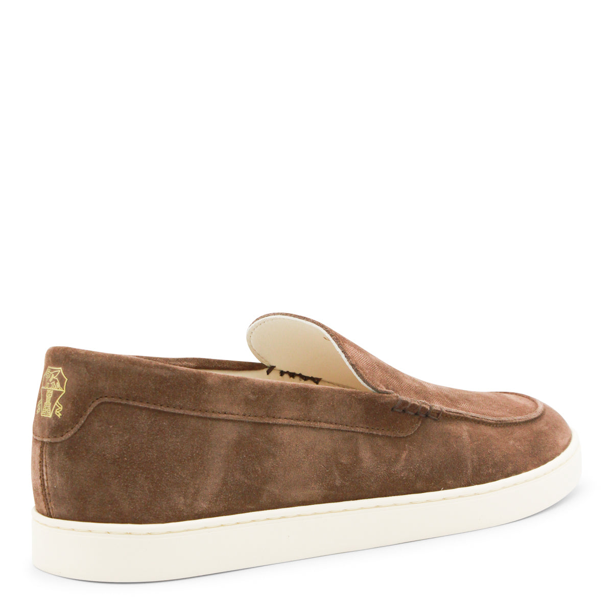 BROWN LEATHER LOAFERS
