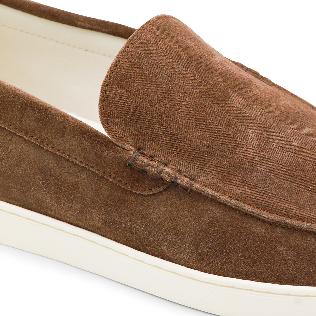 BROWN LEATHER LOAFERS