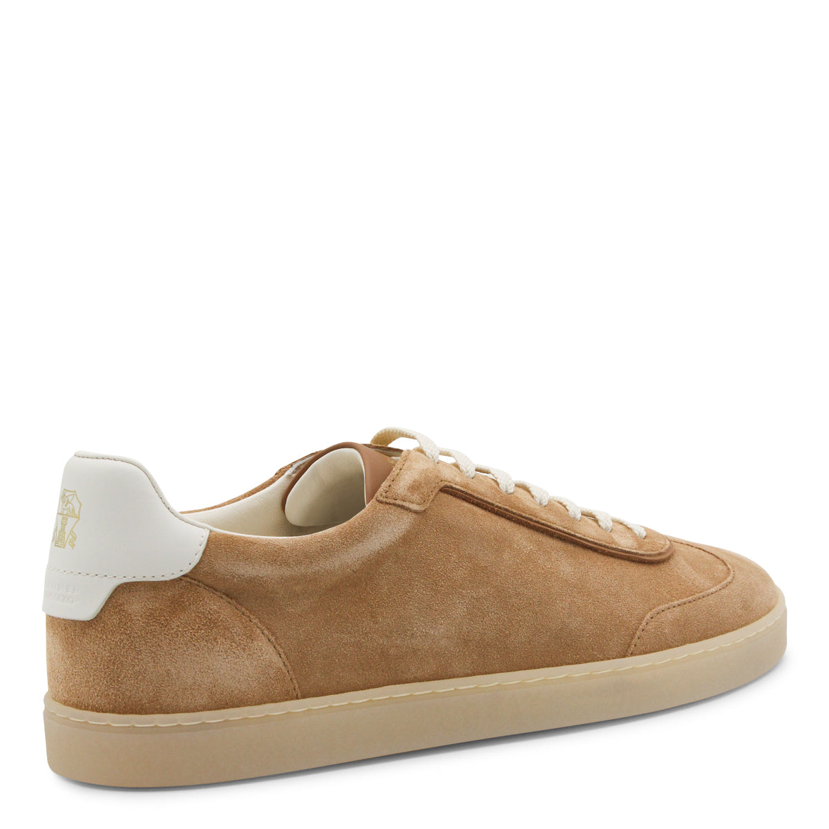 BEIGE LEATHER SNEAKERS
