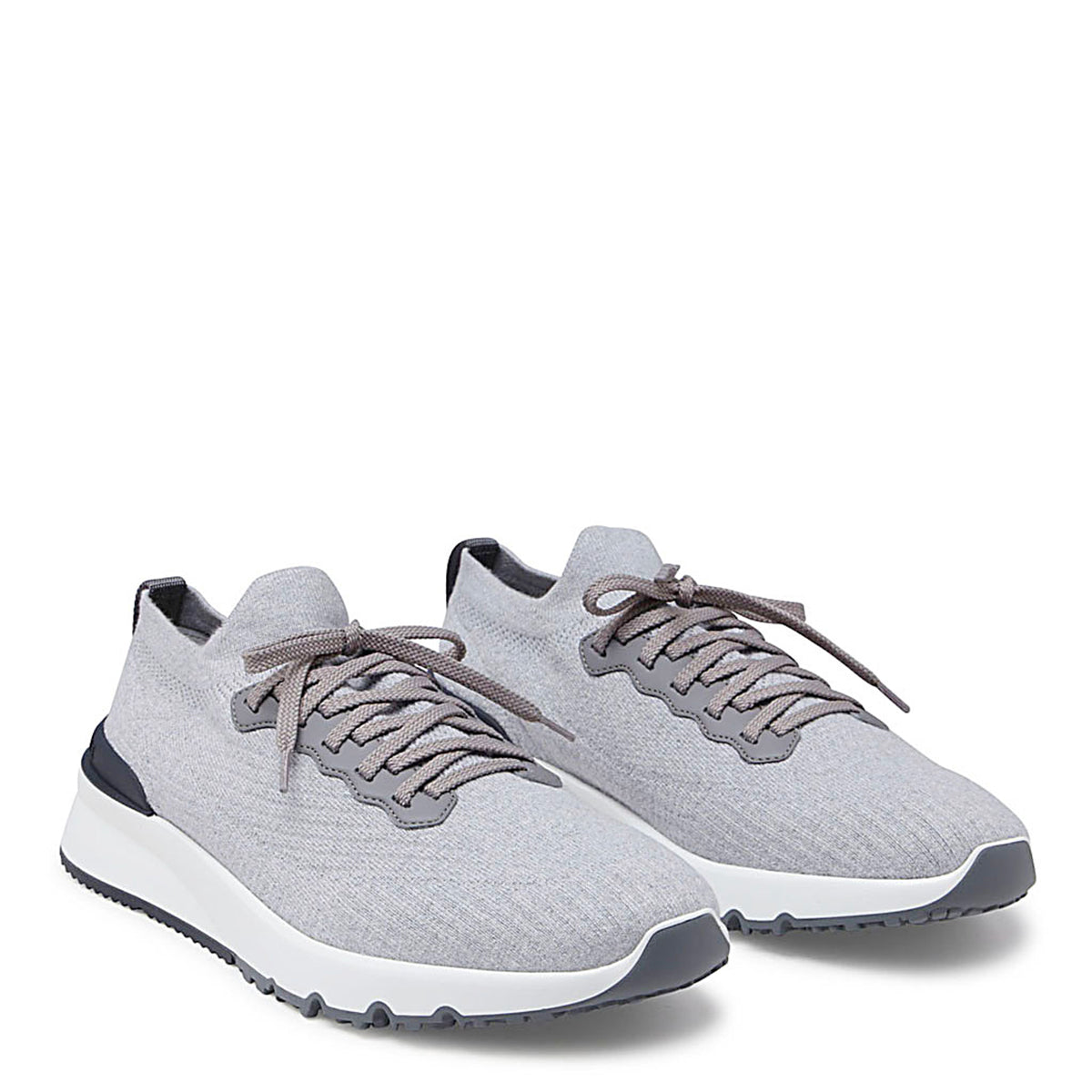 GREY COTTON SNEAKERS