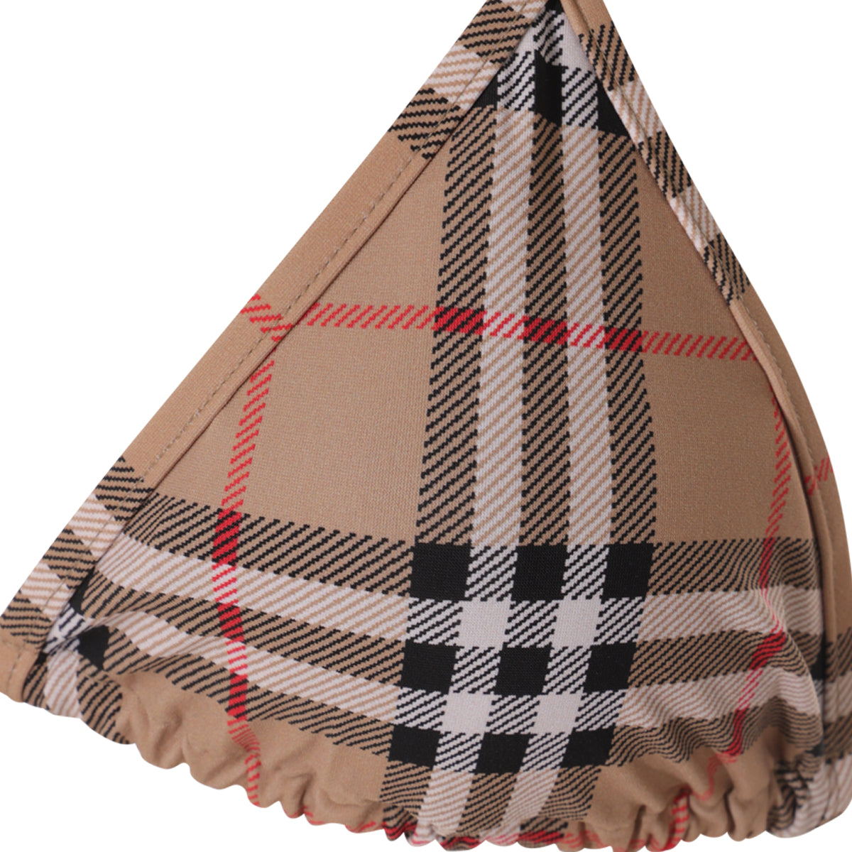 ARCHIVE BEIGE IP CHECK BIKINI BEACHWEAR