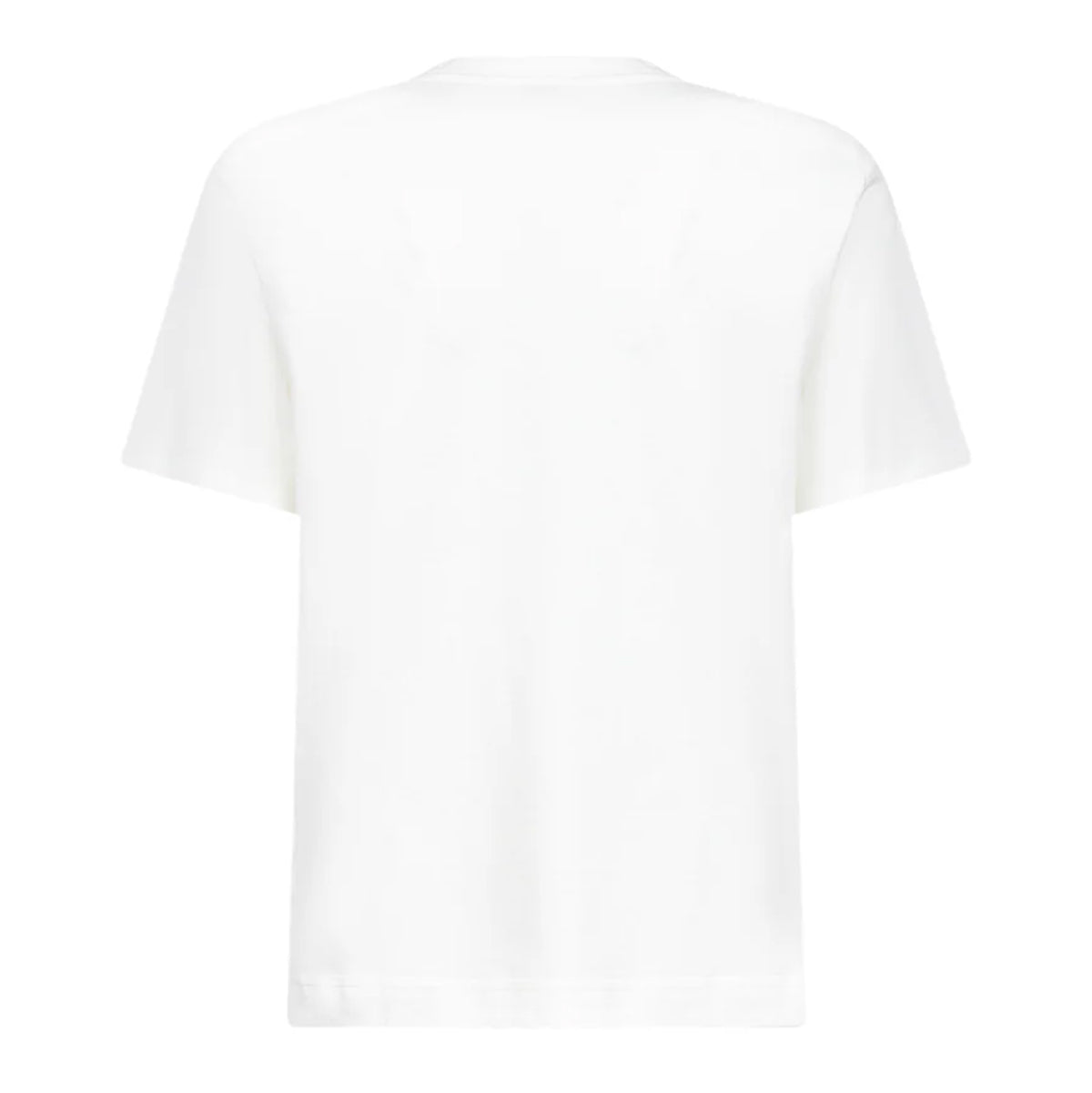 WHITE COTTON T-SHIRT