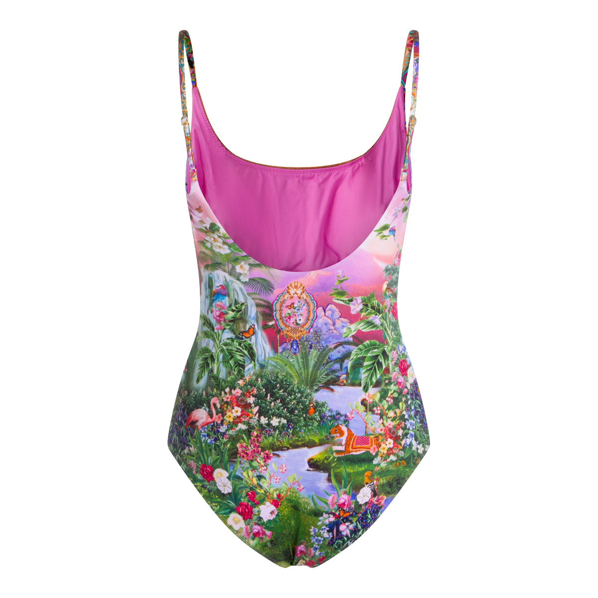 PINK AND GREEN BEACHWEAR