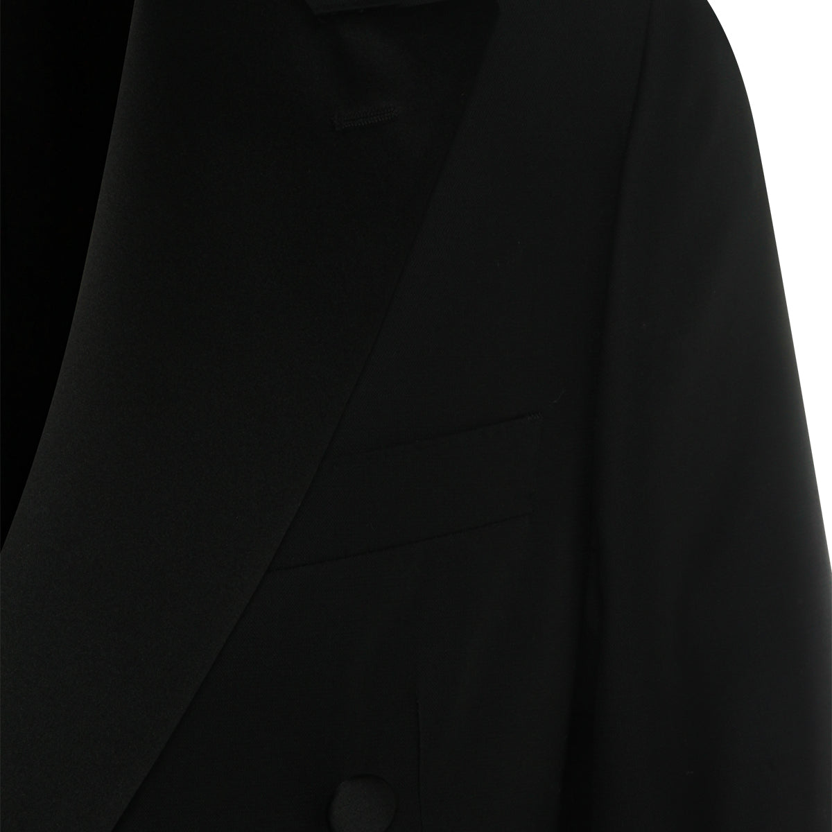 BLACK WOOL SUIT