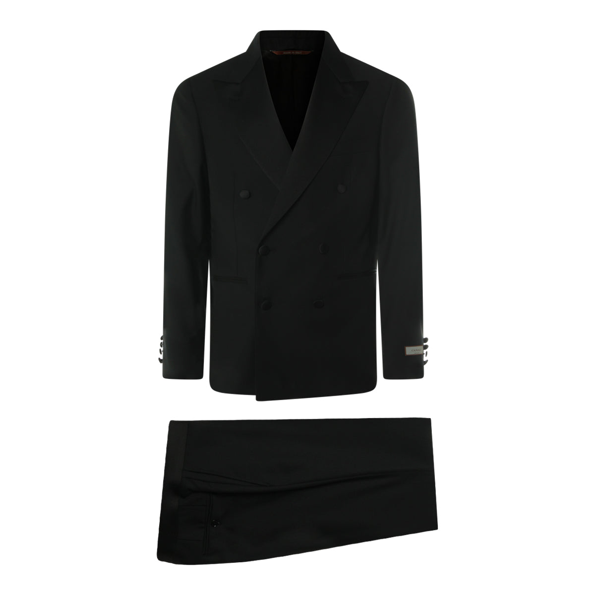 BLACK WOOL SUIT