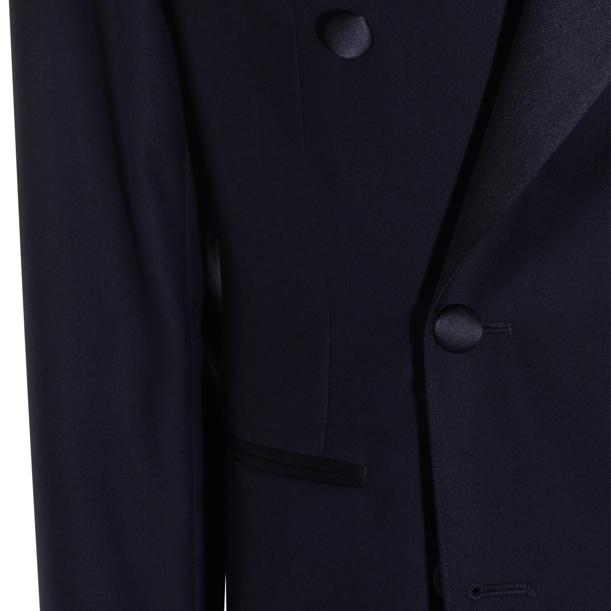 BLACK WOOL SUIT