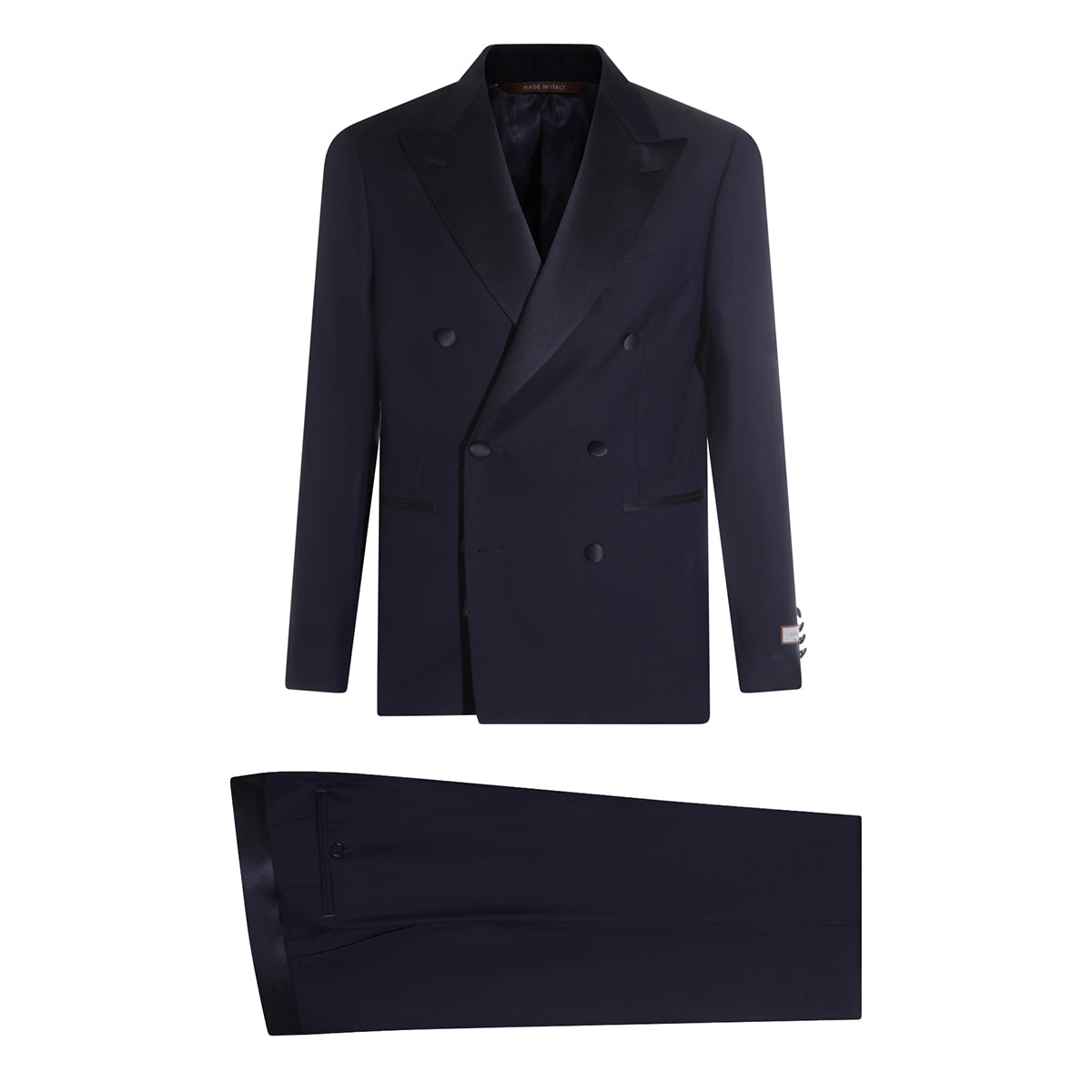 BLACK WOOL SUIT