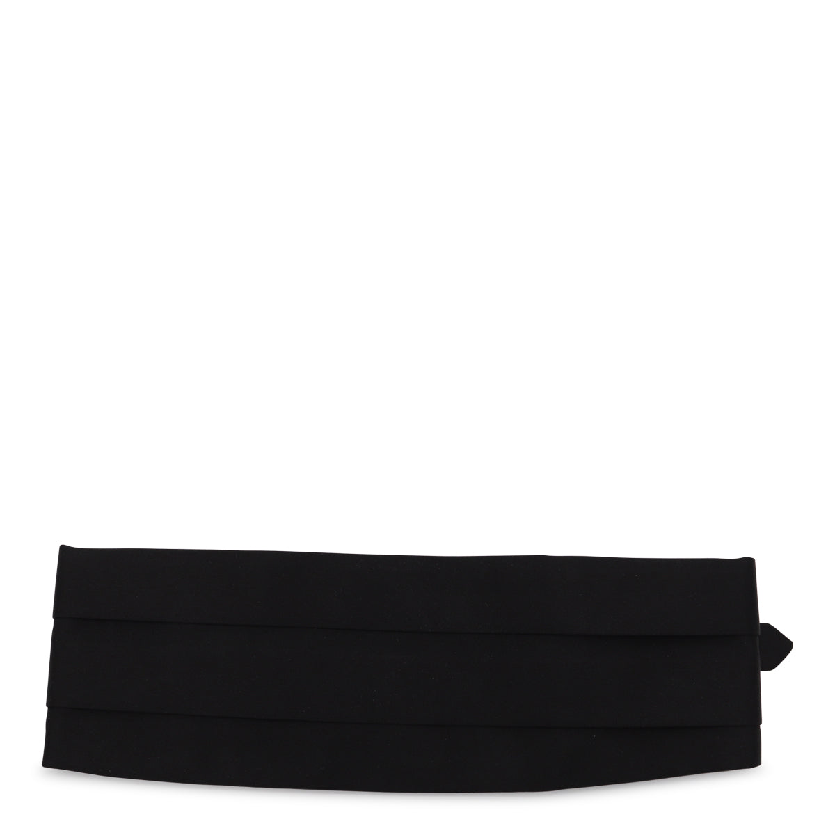 BLACK SILK TIE