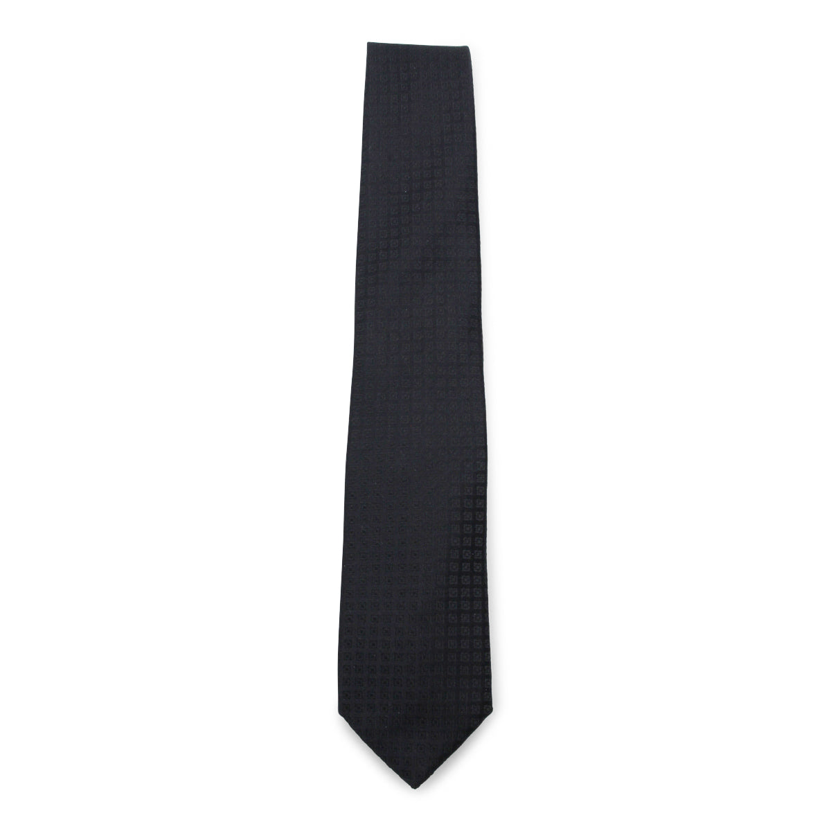 BLACK SILK TIE