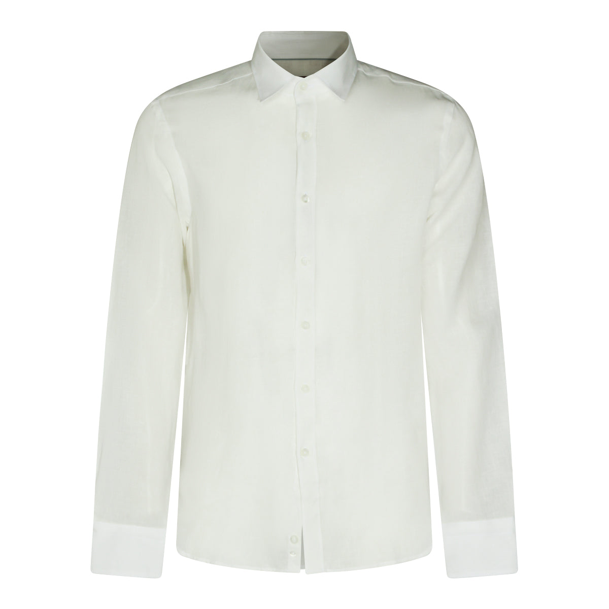 WHITE LINEN SHIRT