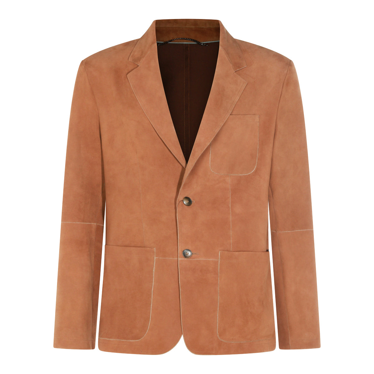 LIGHT BROWN LEATHER JACKET