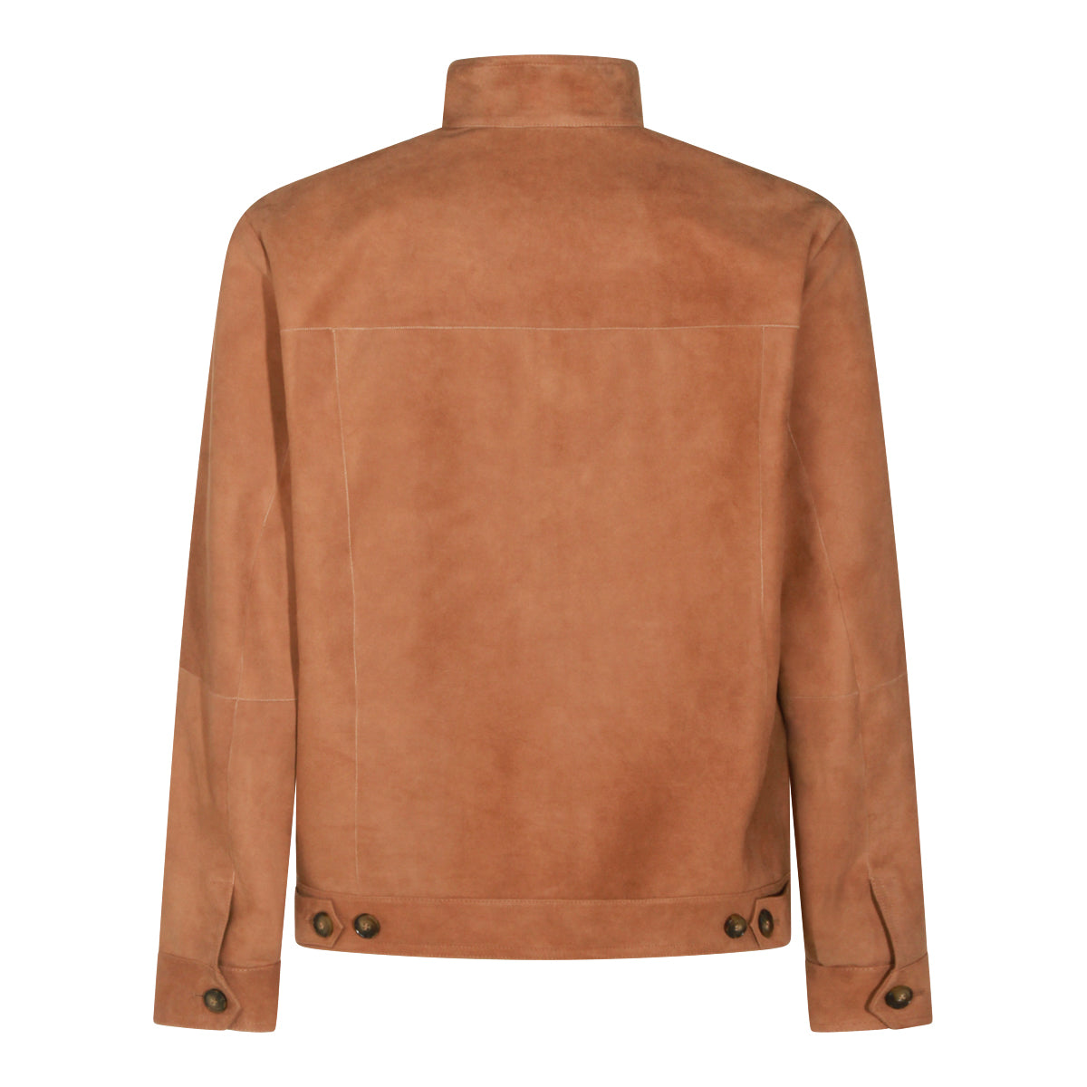 LIGHT BROWN LEATHER JACKET