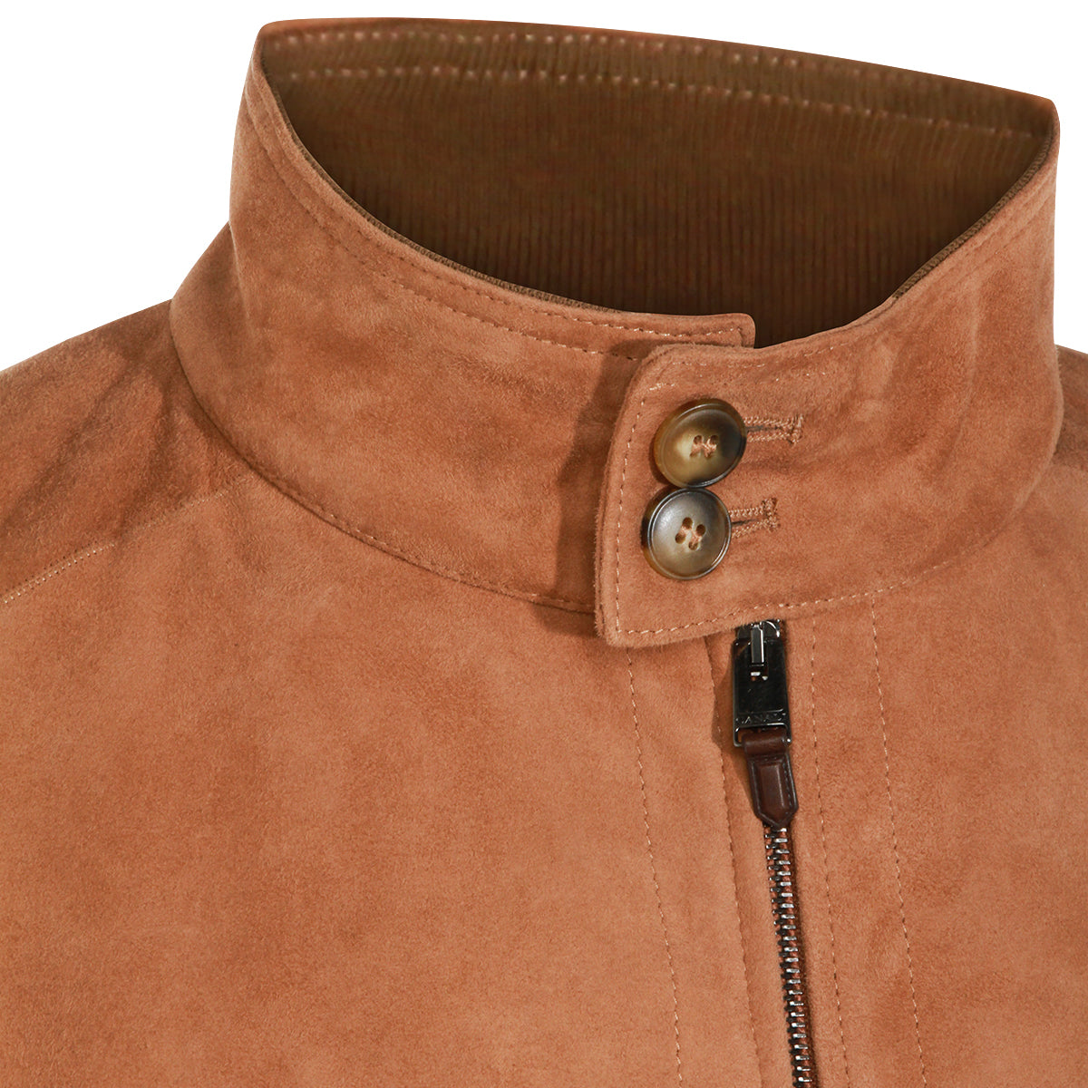LIGHT BROWN LEATHER JACKET