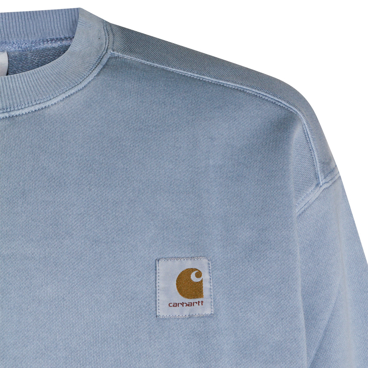 BLUE COTTON SWEATSHIRT