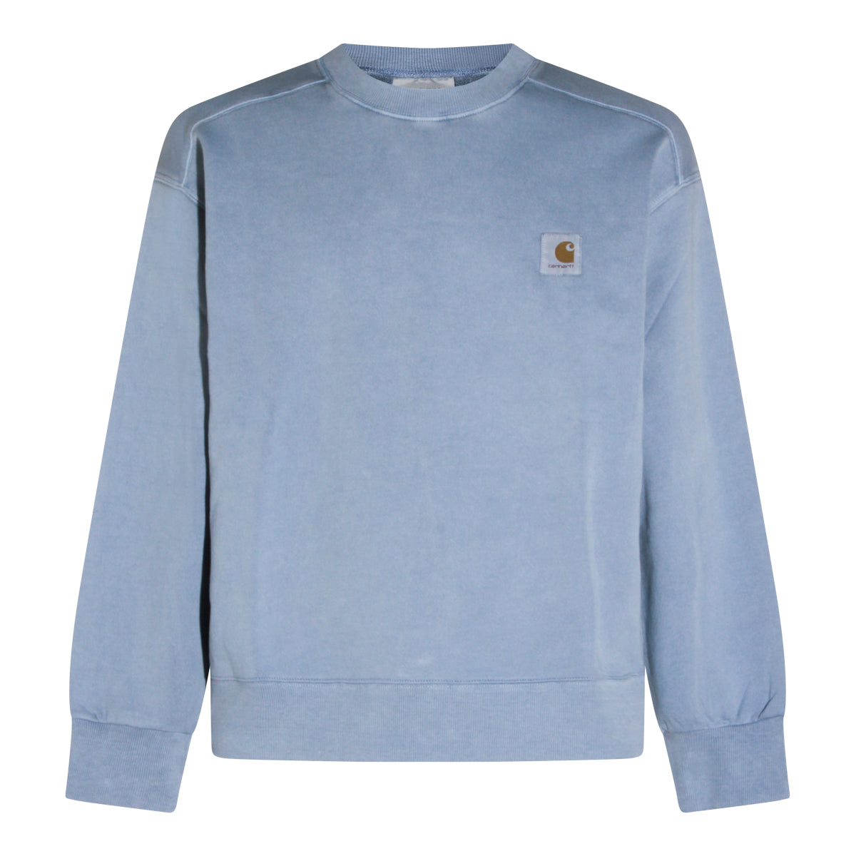 BLUE COTTON SWEATSHIRT