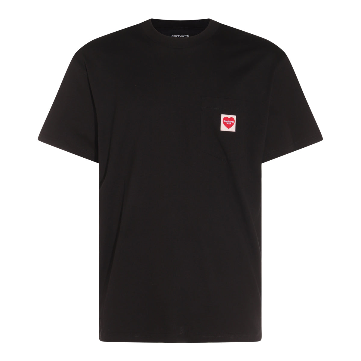 BLACK COTTON T-SHIRT