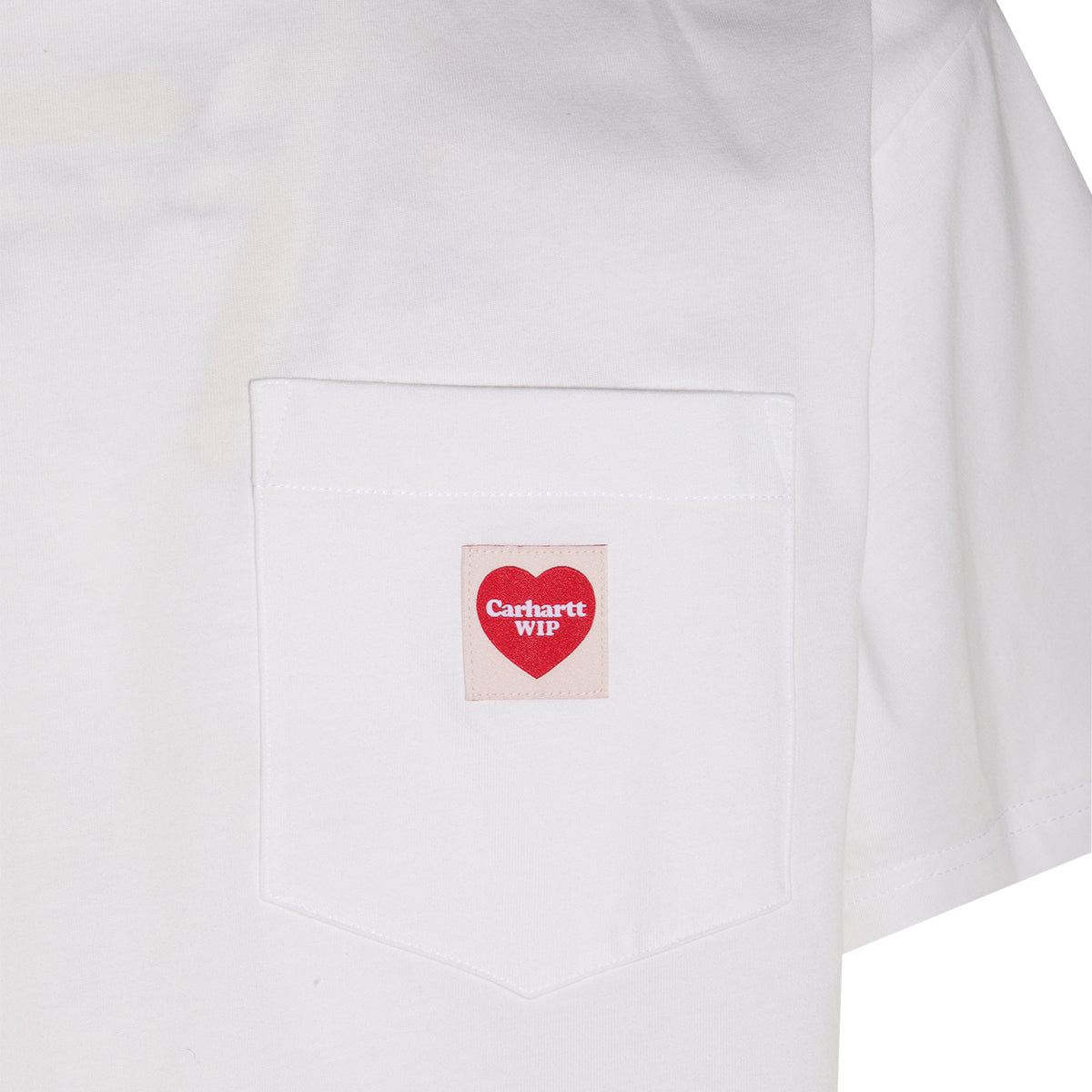 WHITE COTTON T-SHIRT