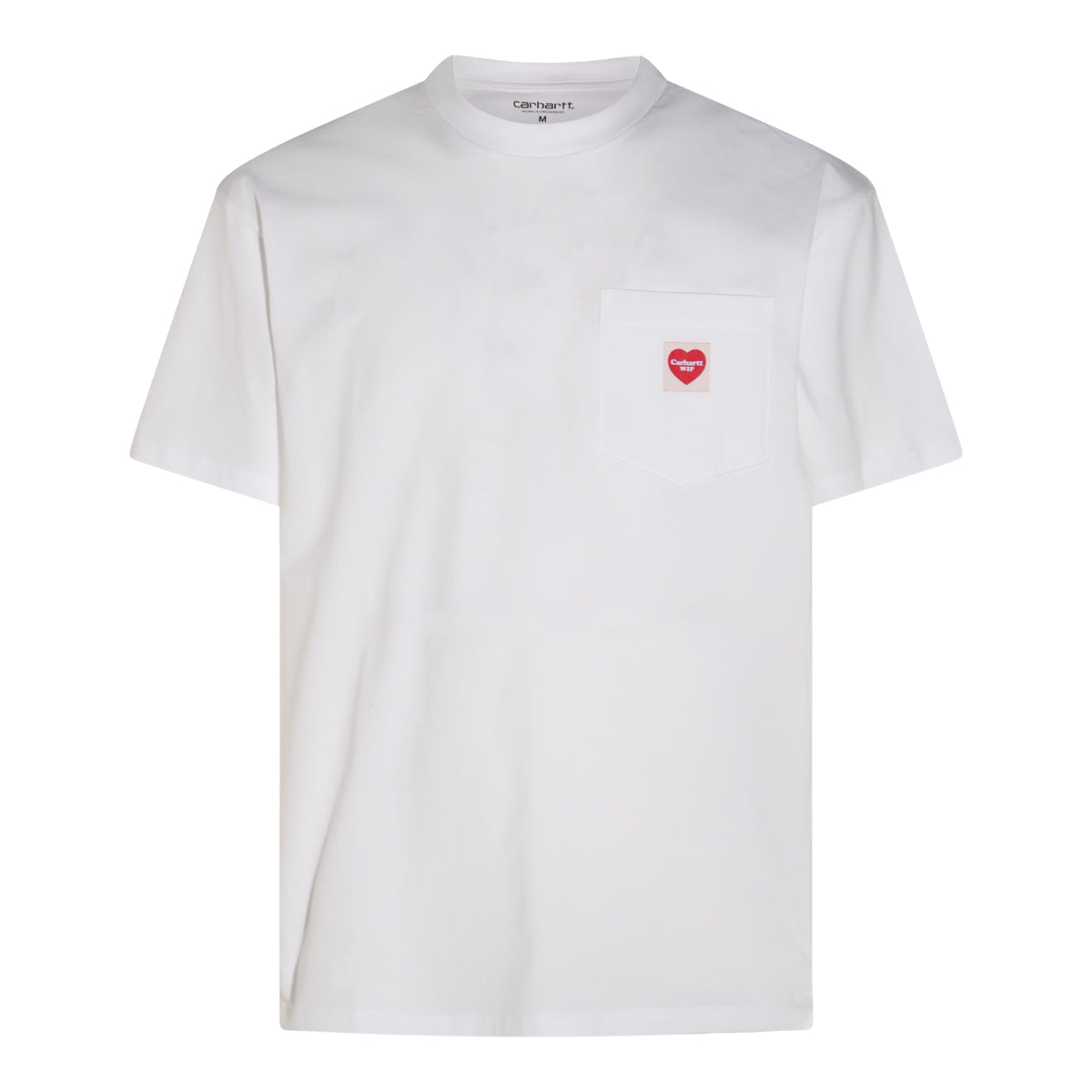 WHITE COTTON T-SHIRT