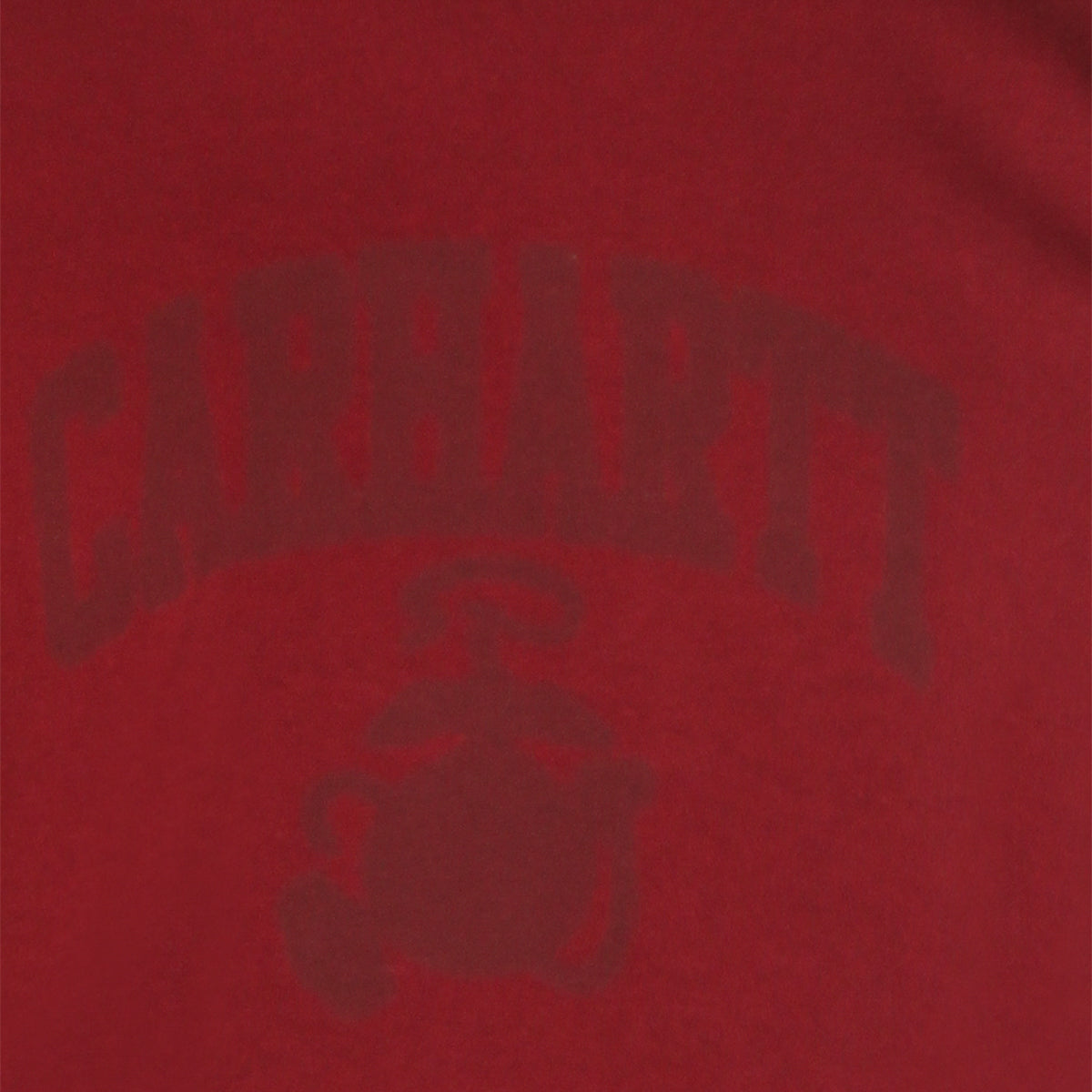 RED COTTON T-SHIRT