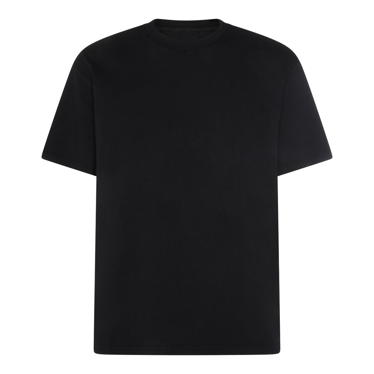 BLACK COTTON T-SHIRT