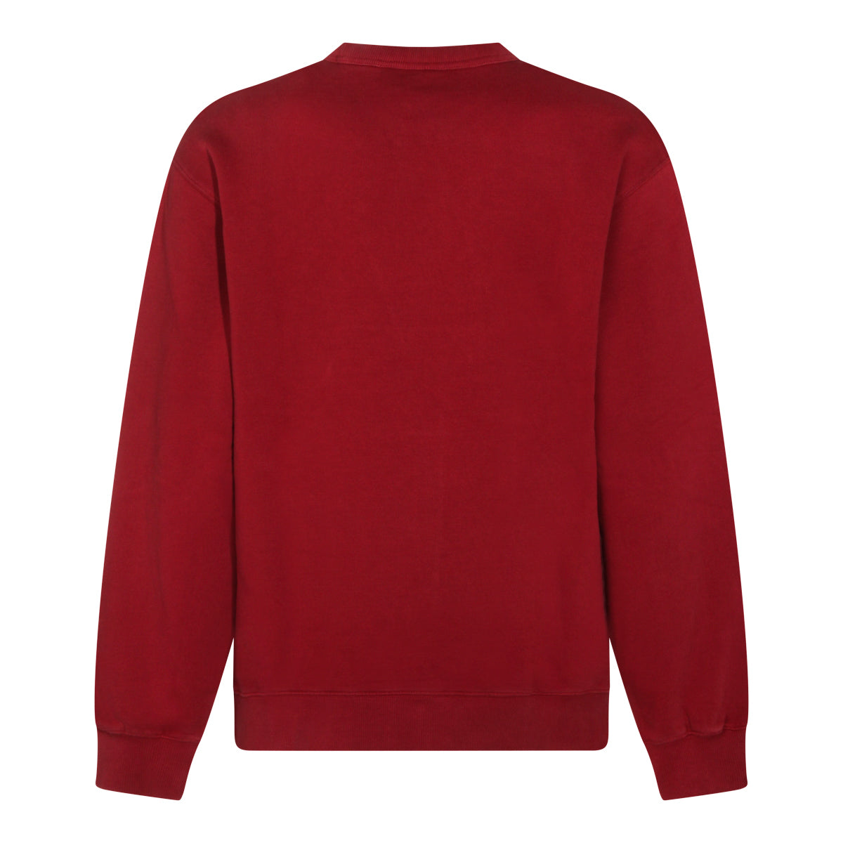 RED COTTON SWEATSHIRT