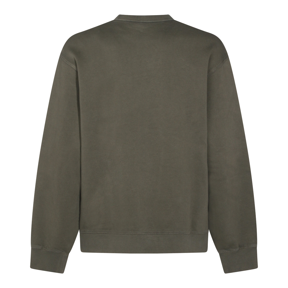 GREEN COTTON SWEATSHIRT