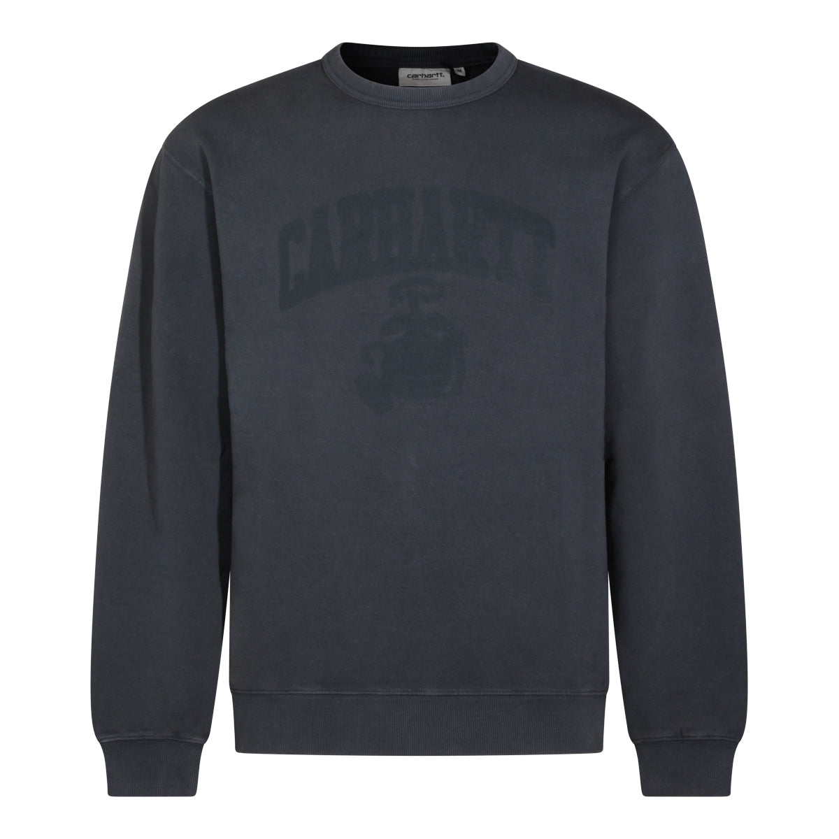 DARK GREY COTTON SWEATSHIRT