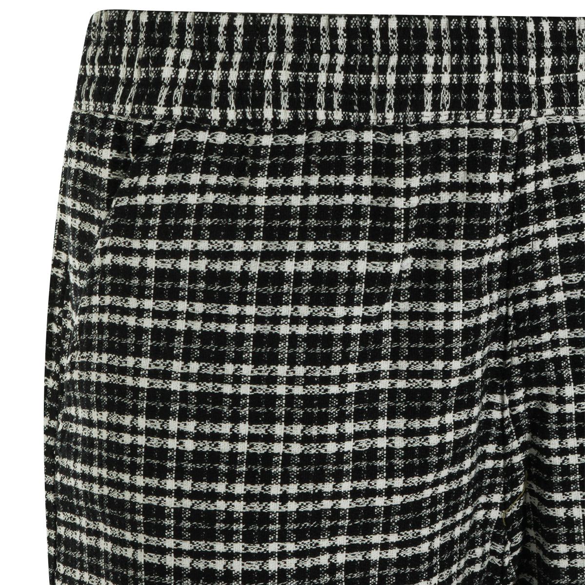 MULTICOLOR CHECK COTTON SHORTS