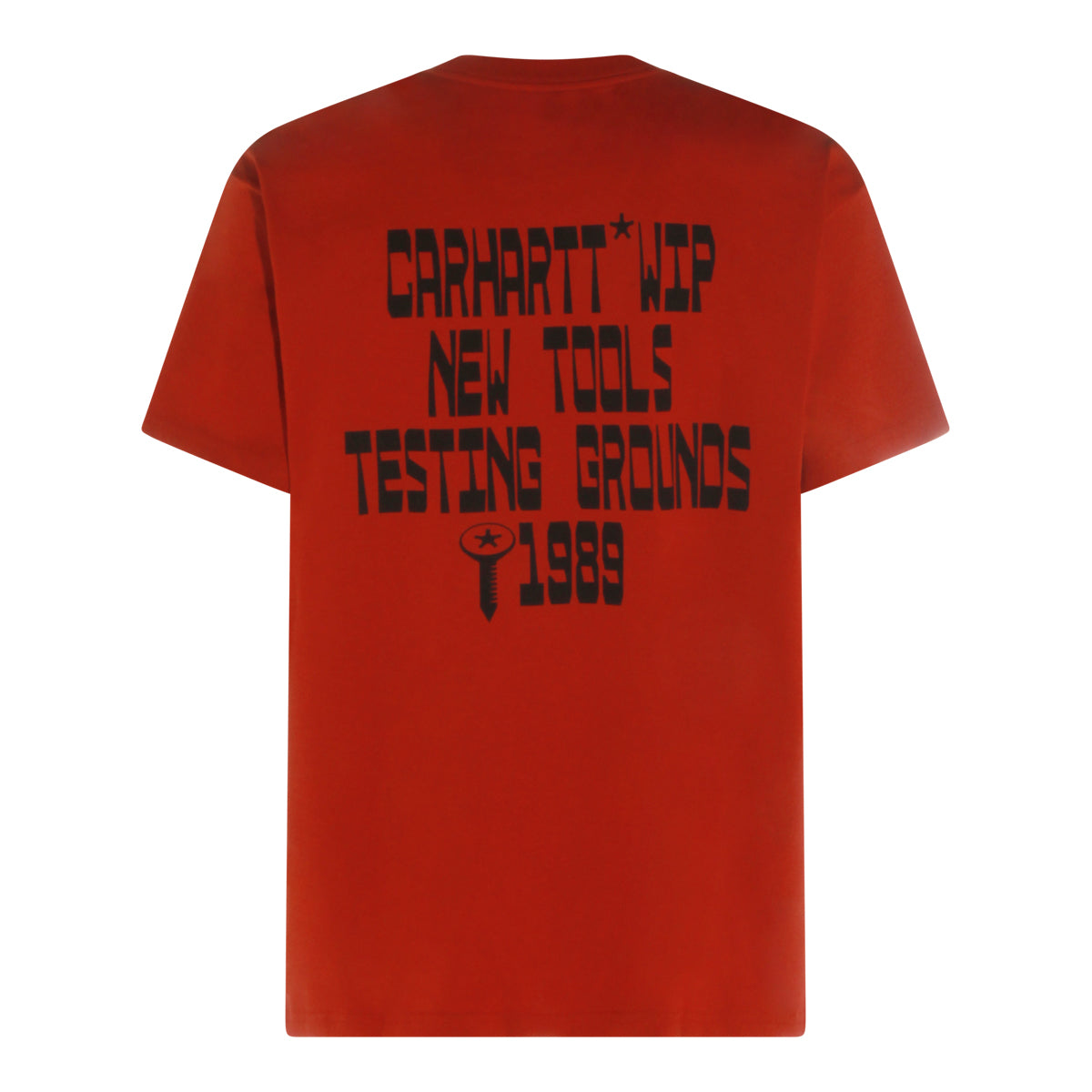 RED COTTON T-SHIRT