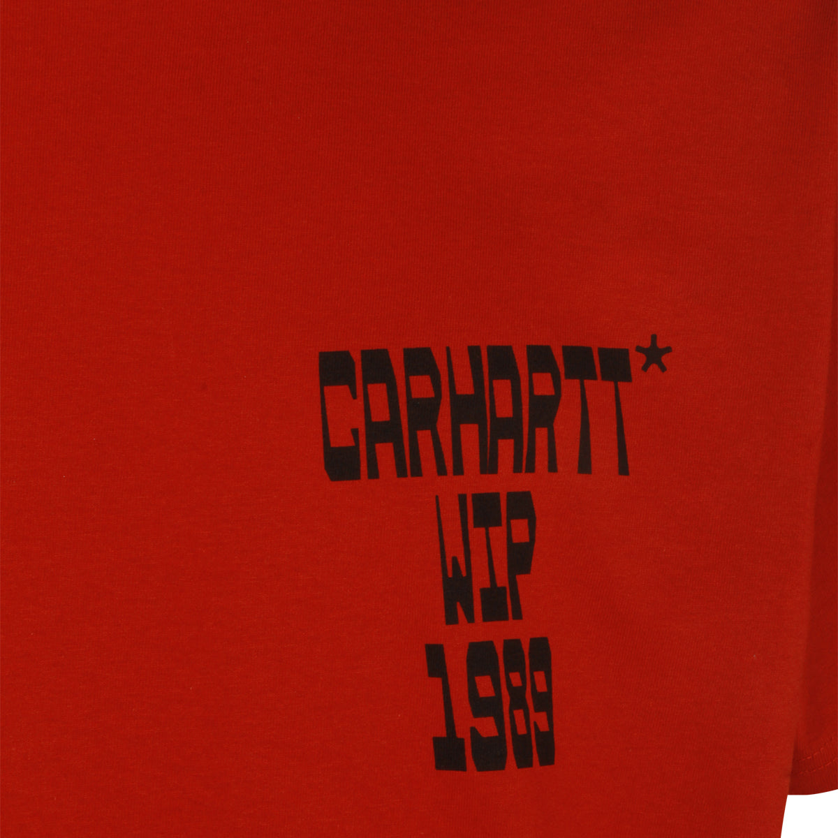 RED COTTON T-SHIRT