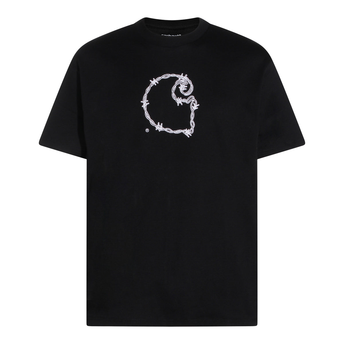BLACK COTTON T-SHIRT