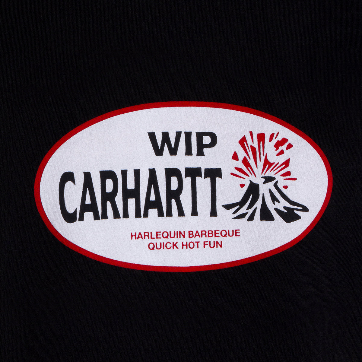 BLACK COTTON T-SHIRT
