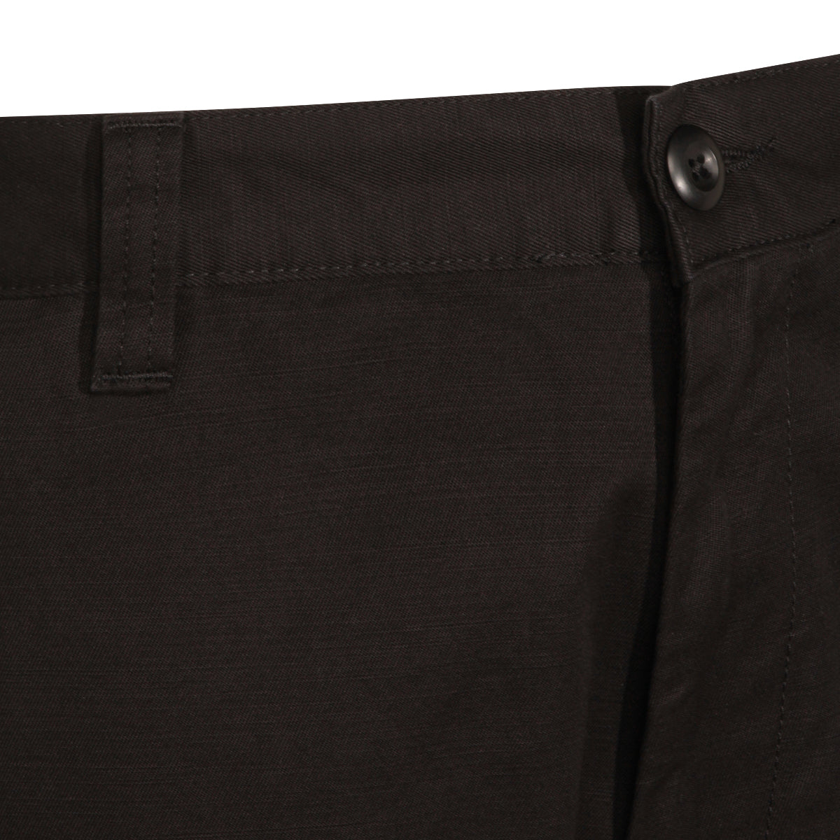 BLACK COTTON BRADY PANTS