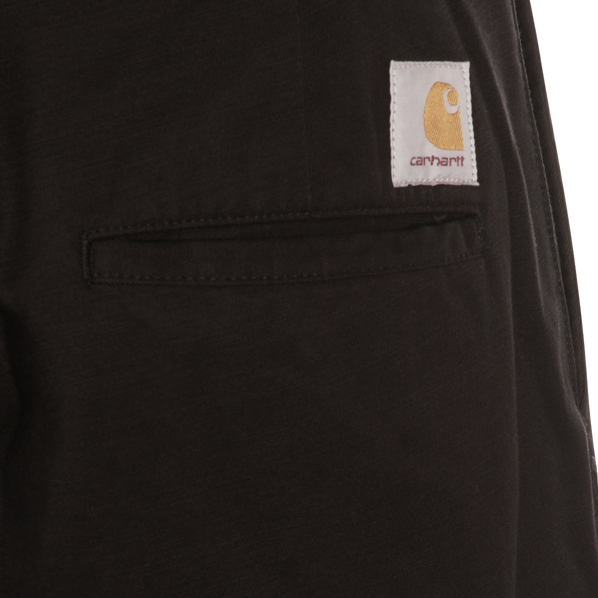 BLACK COTTON BRADY PANTS