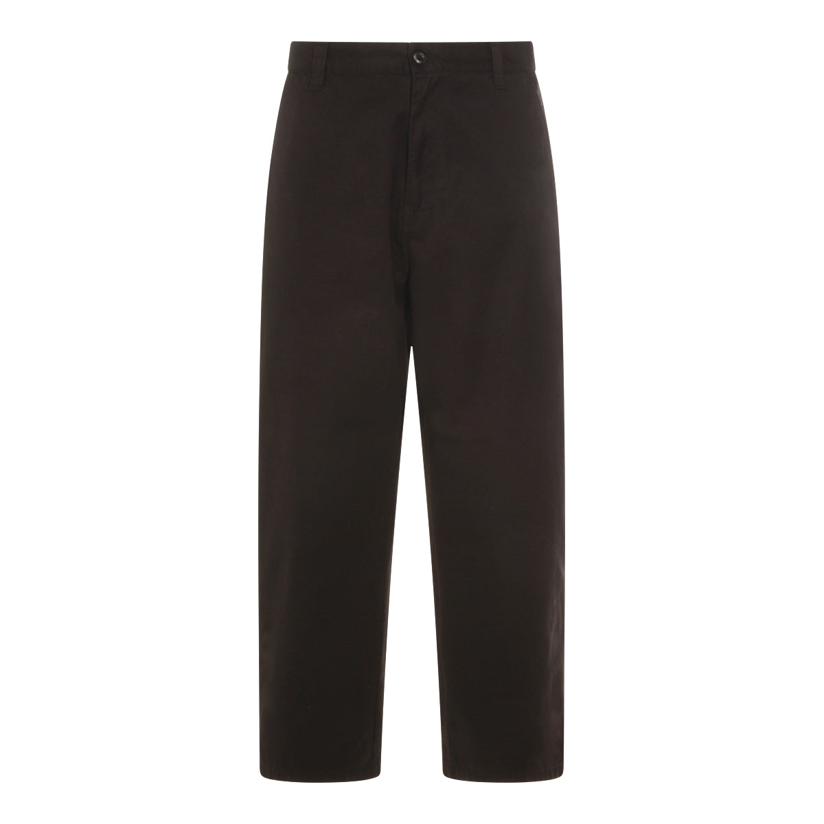 BLACK COTTON BRADY PANTS