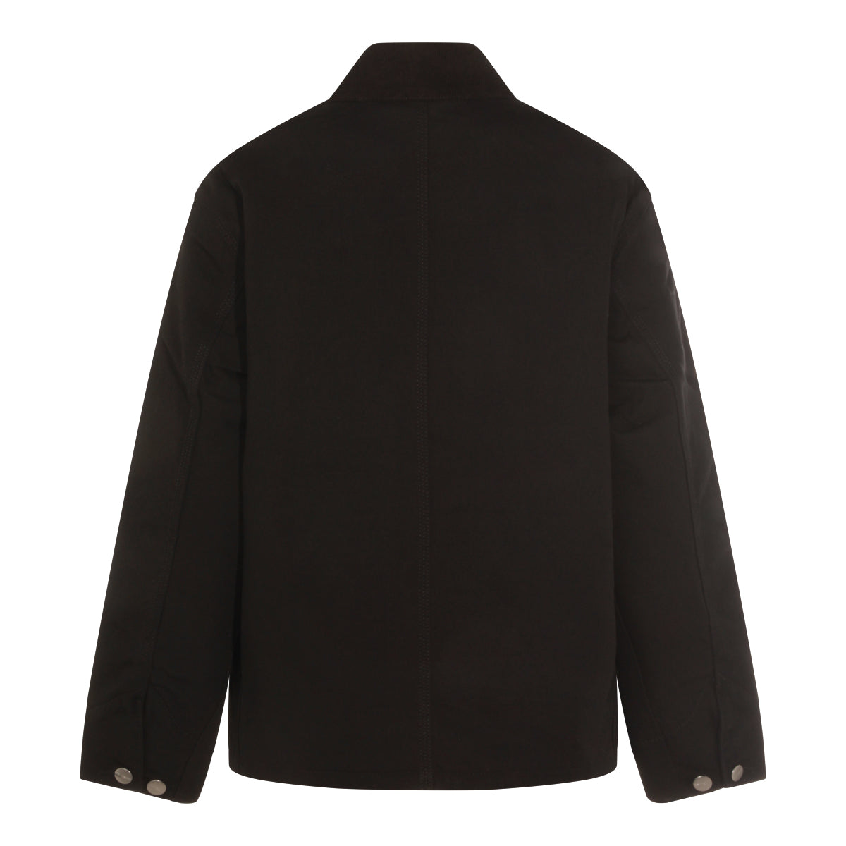 BLACK COTTON CASUAL JACKET