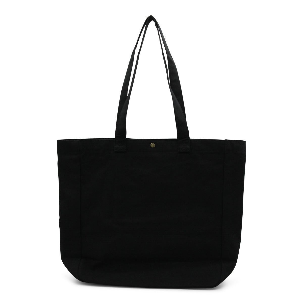 BLACK COTTON TOTE