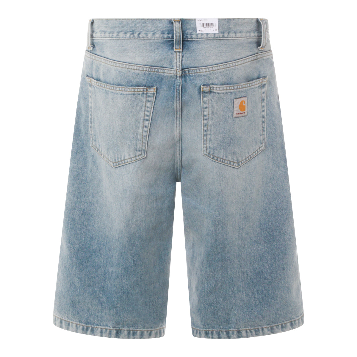 LIGHT BLUE COTTON SHORTS
