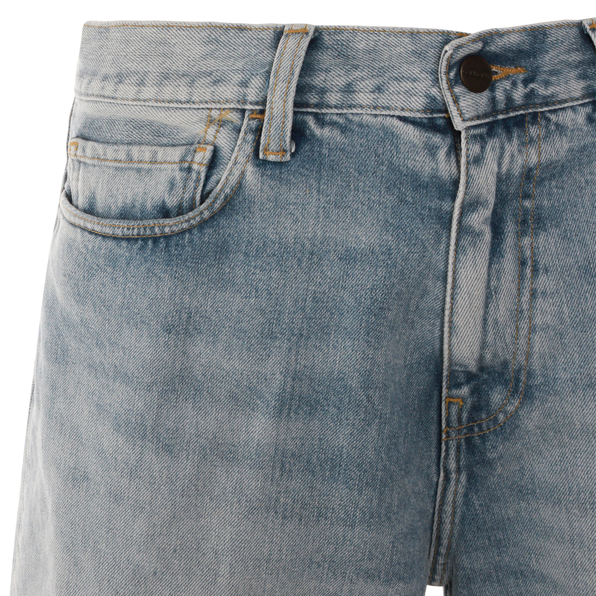 LIGHT BLUE COTTON SHORTS