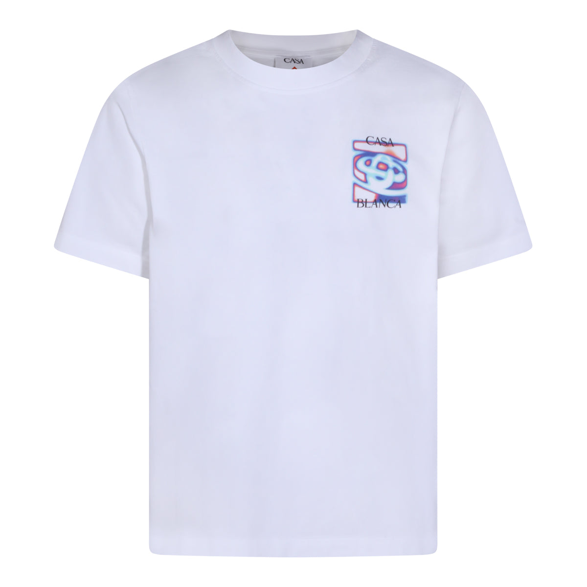 WHITE COTTON T-SHIRT