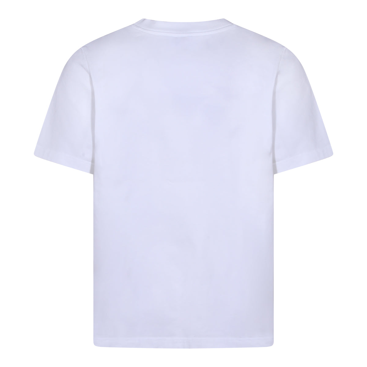 WHITE COTTON T-SHIRT