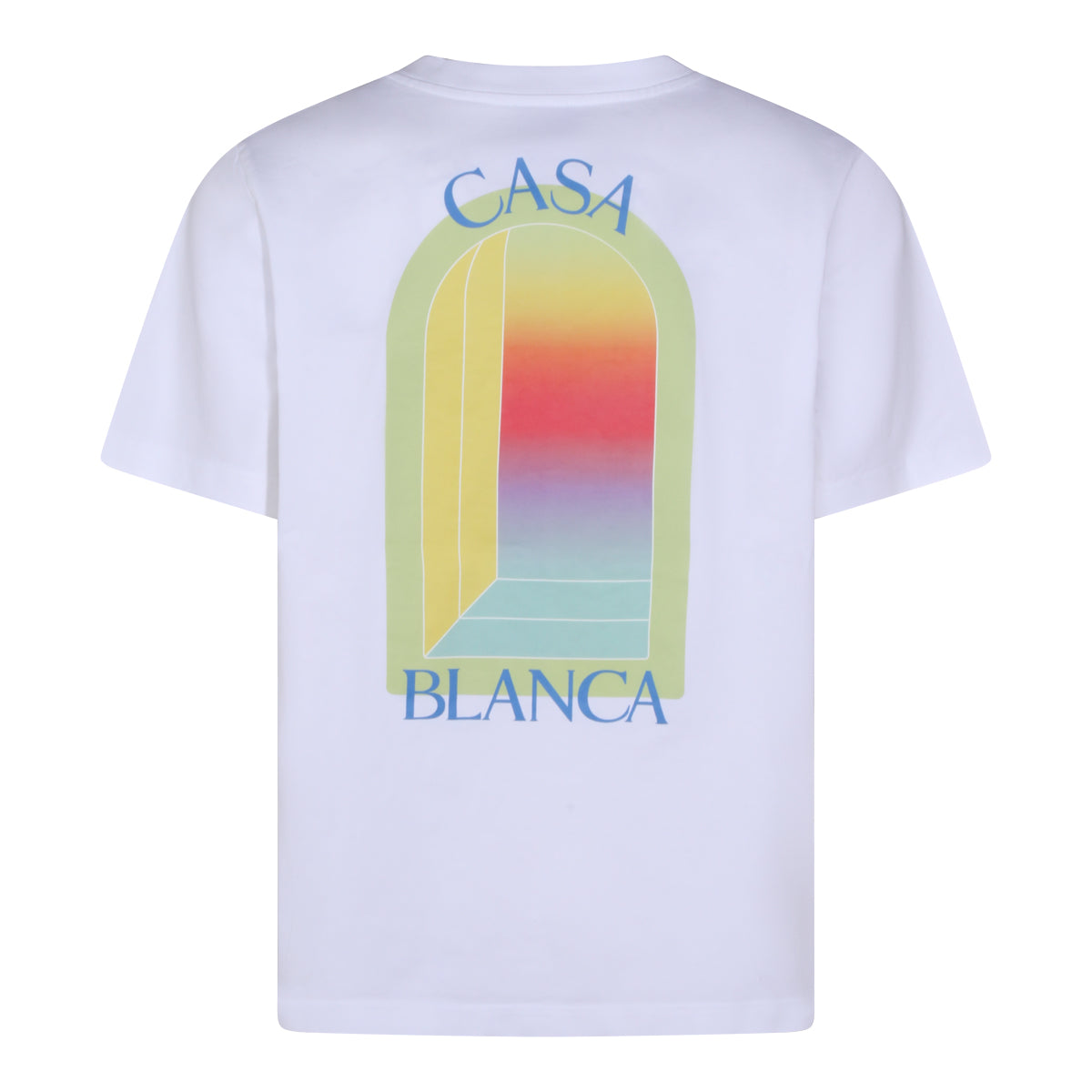 WHTIE COTTON T-SHIRT