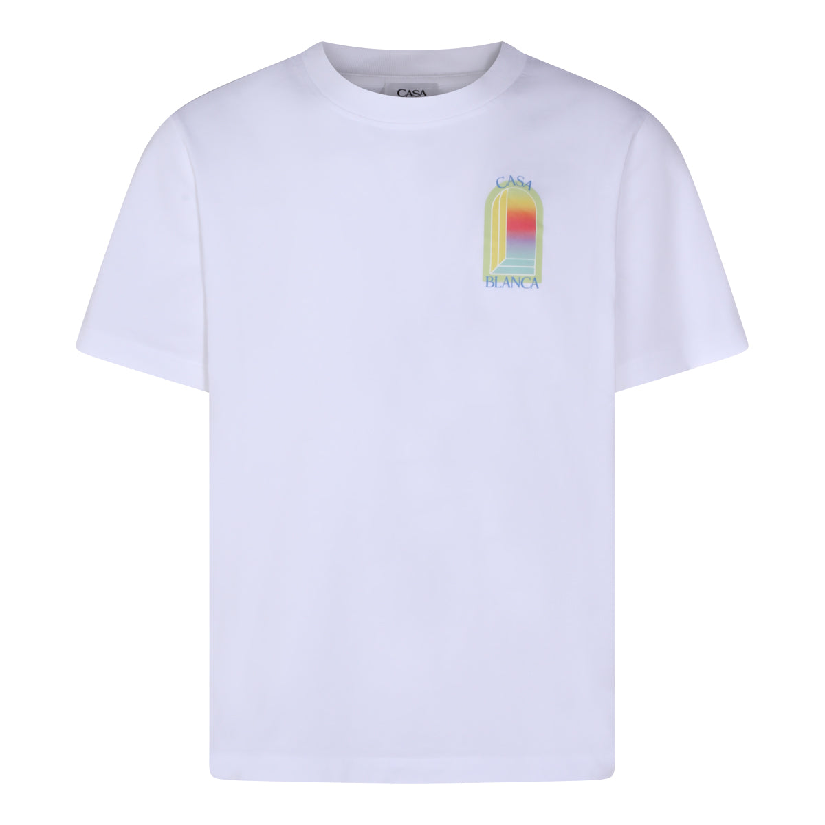 WHTIE COTTON T-SHIRT
