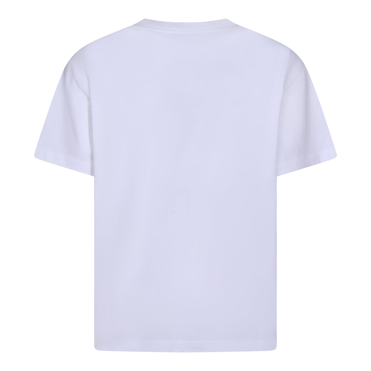 WHITE COTTON T-SHIRT