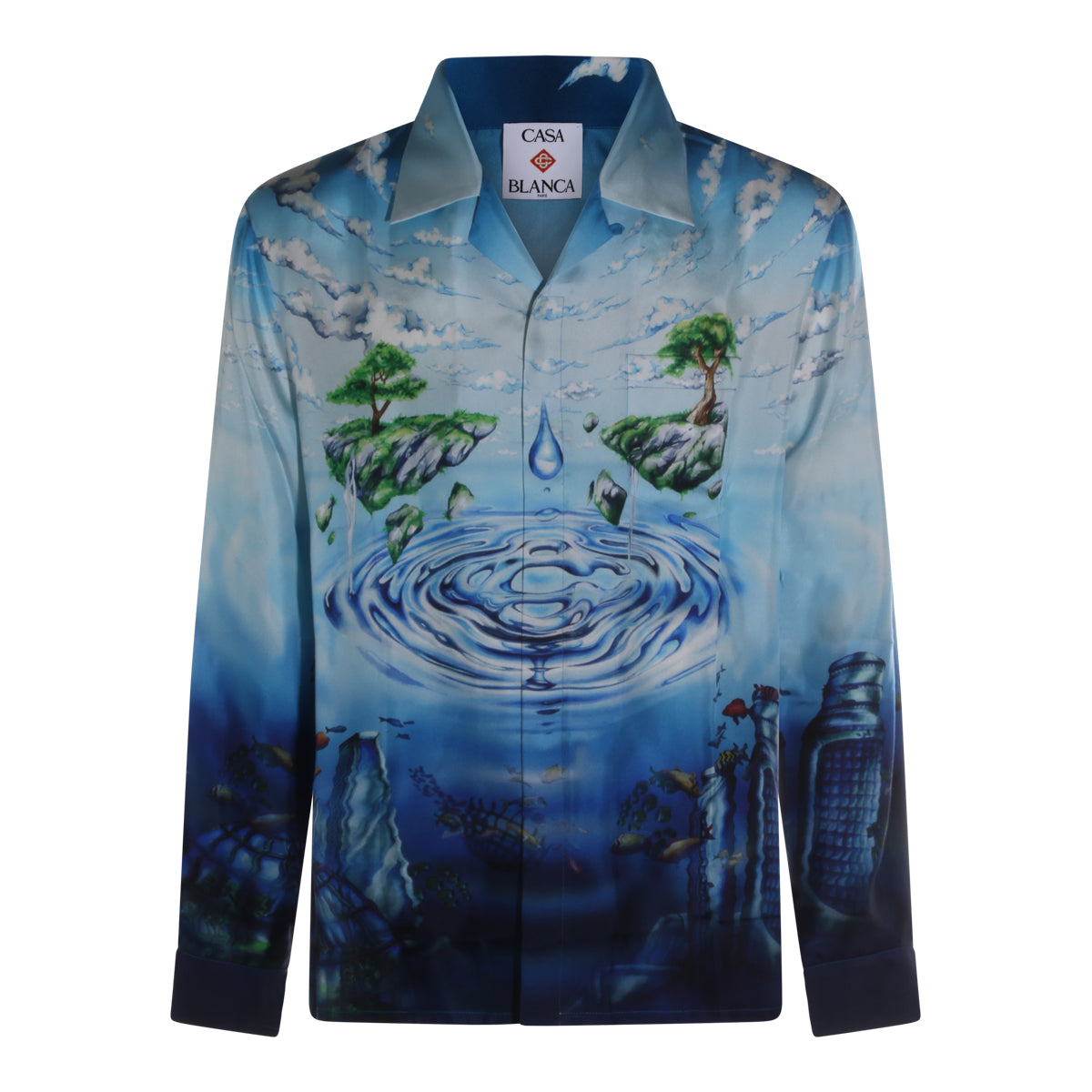 MULTICOLOR SILK SHIRT