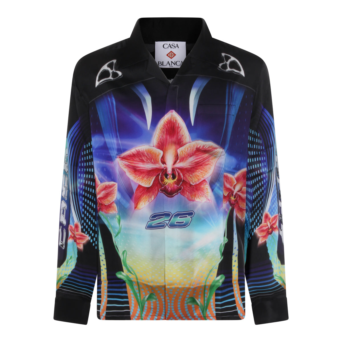 MULTICOLOR SILK SHIRT